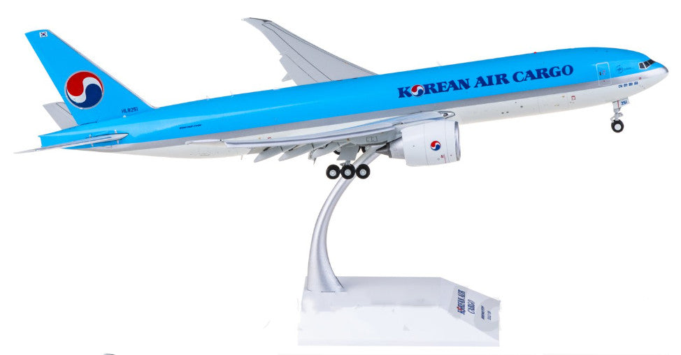 1:200 JC Wings Korean Air B777-200F Flap Down Plane Diecast Aircraft Model