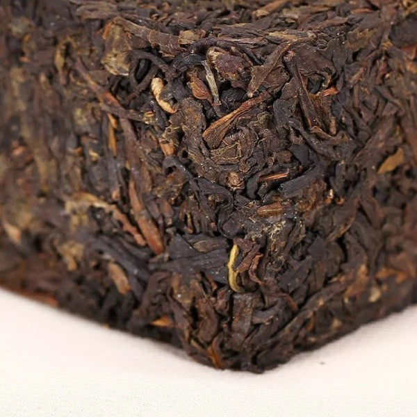 CHINATEA Brand MM Hunan Anhua Golden Flowers Fucha Dark Tea 360g Brick Fu Zhuan