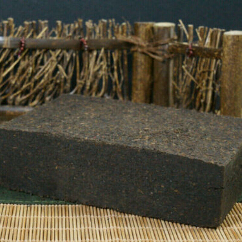 500g Liu Pao Rice Brick Tea Guangxi Aged Liubao Tea Black Tea Dark Tea