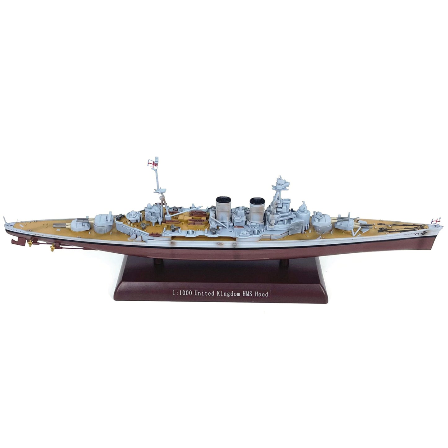 26.5cm Diecast 1/1000 Scale United Kingdom HMS Hood Battlecruiser Finished Model