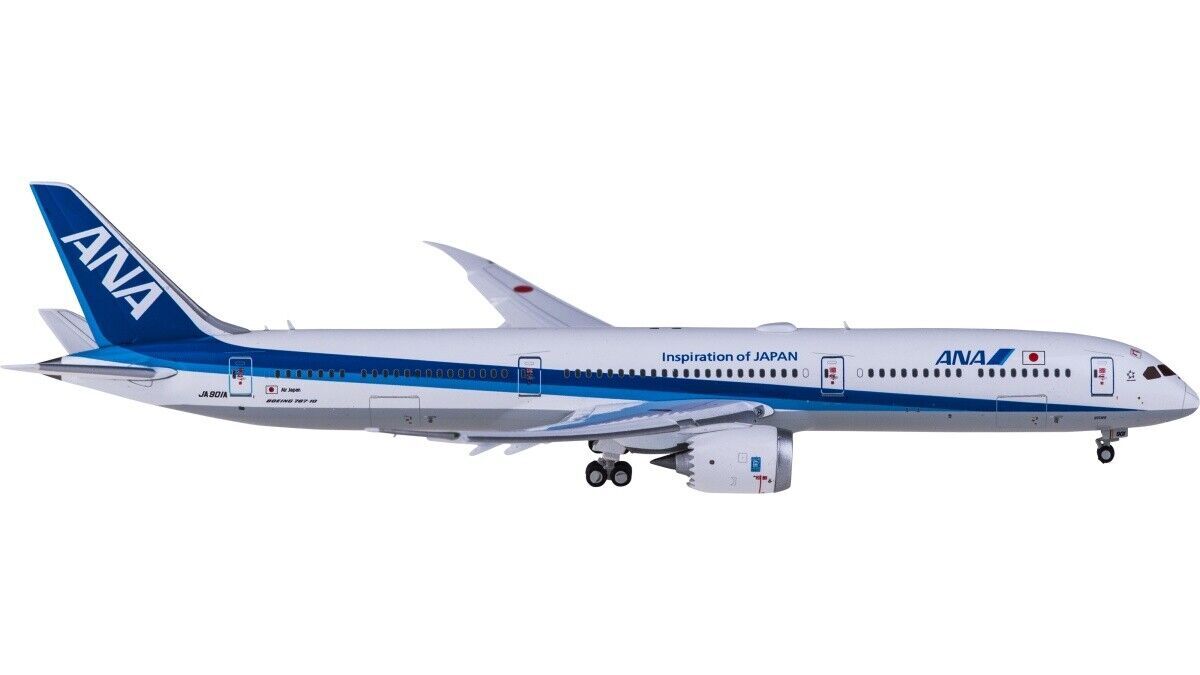 1:400 JC Wings ANA BOEING 787-10 Passenger Plane Flap Down Diecast Plane Model