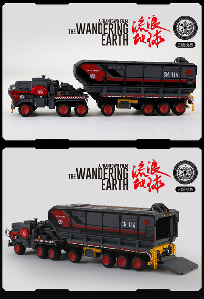 1:144 28CM KDW WANDERING EARTH CN114-03 Van Troop Carrier Armor Diecast Model