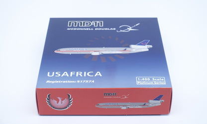 1:400 Phoenix USAfrica Airways McDonnell Douglas MD-11 Airplane Diecast Model