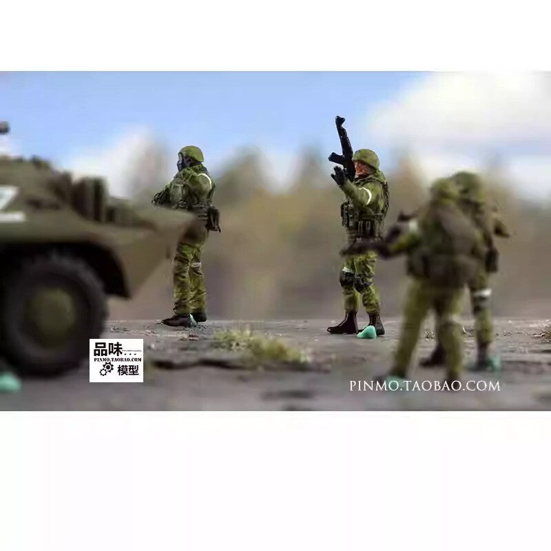 1/72 Russian Special Forces 6 Soldier Model