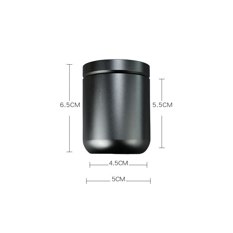 Aluminum Alloy Sealed Pill Case Container Tea Box Storage Bottle Cup Waterproof