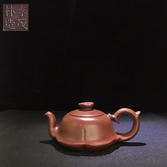 vintage chinese yixing purple clay teapot zisha ceremony teaware collection rare