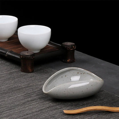 1pc 3.86" Ceramic Teaspoons Kung Fu Tea Set Porcelain Celadon Tea Spoon Shovel