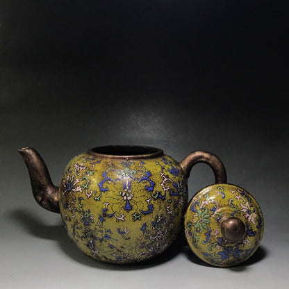 Chinese Yixing Zisha Clay Handmade Exquisite Teapot（圆壶 底款：如图）