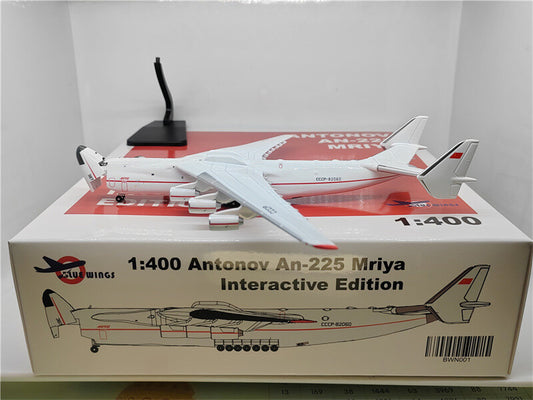Blue wings Antonov AN-225 Mriya CCCP-82060 Interactive Edition 1/400 Plane Model
