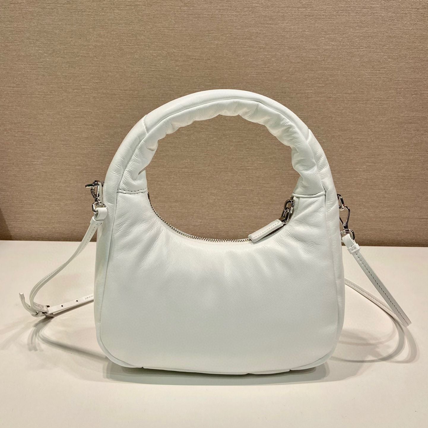 Luxury One Shoulder Handbag Mini Sheepskin Underarm Bag Wallet Crossbody Purse