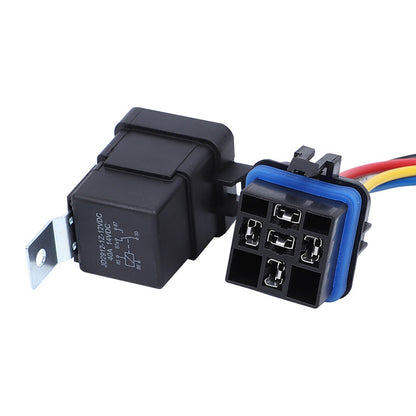 SPDT 5-Pin 12V 40A Automotive Waterproof Relay Kit For Boat Auto Replacement