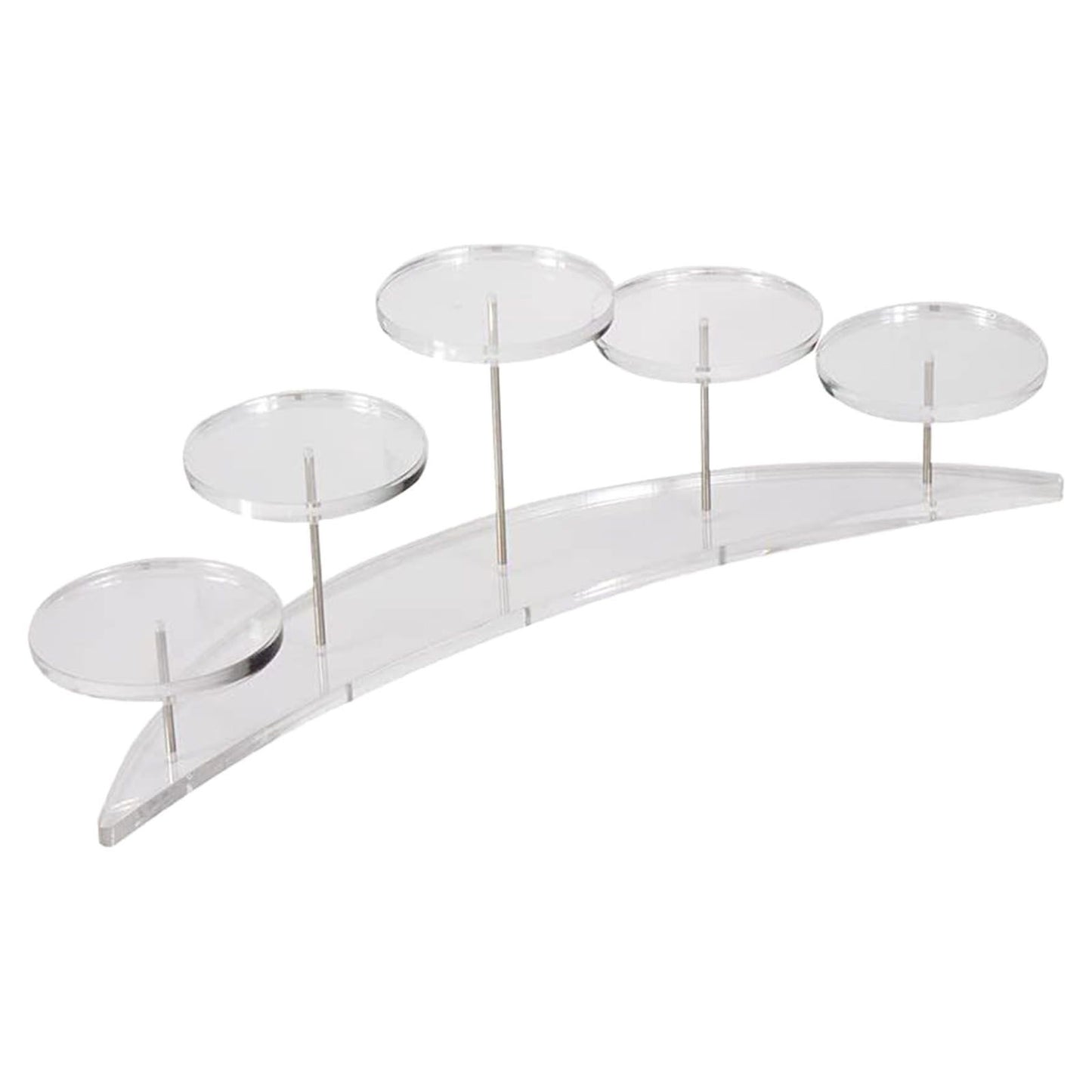 Cupcake Display Stand 5Tier Clear Acrylic Party Cake Dessert Holder Jewelry Rack