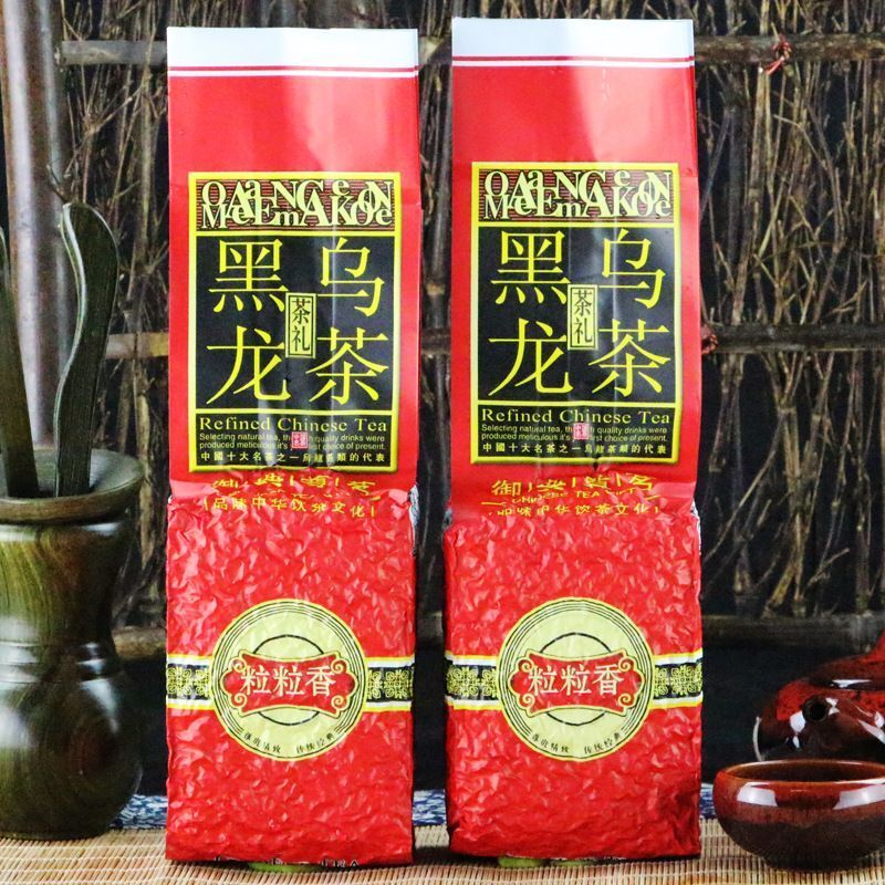 250g/500g Chinese Black Oolong Tea Oil Cut Greed Drink Specialty Tea Health Care