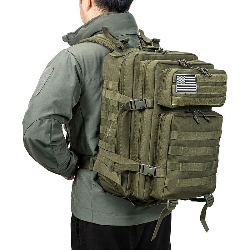50L Army Tactical Backpack Men's Travel Backpack Men Outdoor Sports Bags