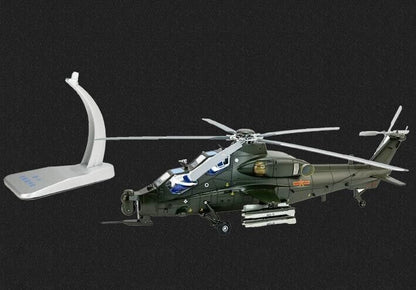 1:32 45CM PLA Aviation WZ-10 Helicopter Airplane Diecast Military Aircraft Model