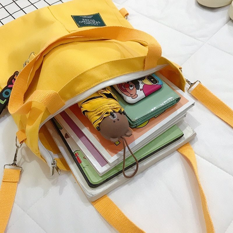 Crossbody Bag Shopper Handbag Fashion Good Quality Shoulder Canvas Bags 34*38 CM