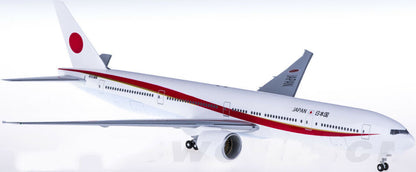 1:200 37CM Hogan JAPAN JASDF BOEING 777-300ER Passenger Plane ABS Plastic Model