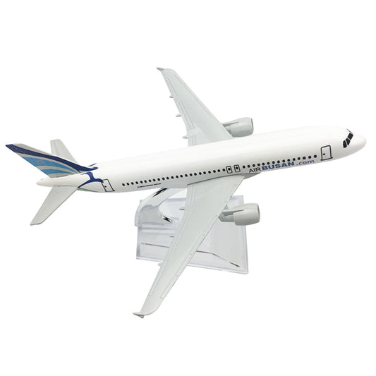 1:400 16cm A320 Air BUSAN Airplane Model Alloy Plane Diecast Plane Model Gifts