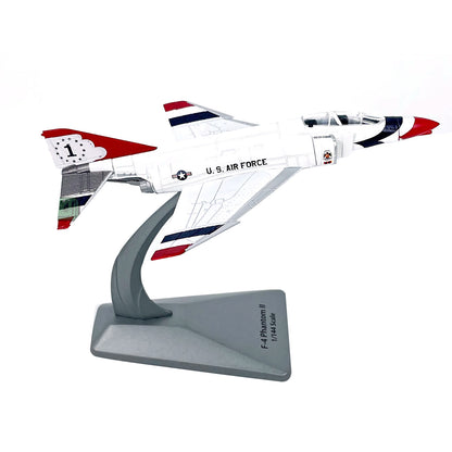1/144 Scale Diecast Alloy USAF F-4 Phantom II Fighter Finished Model Toy Gift