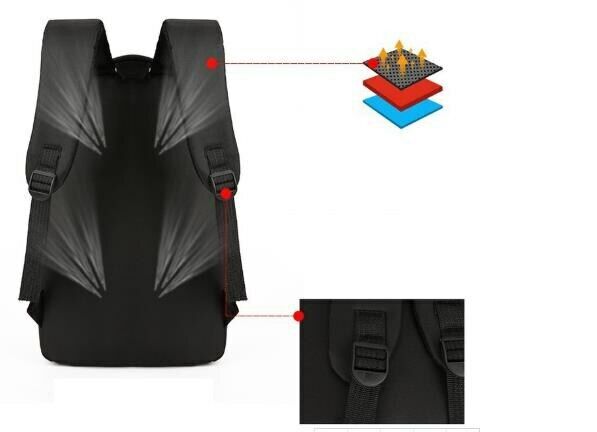 Outdoor Travel Bags 3 Pcs / Set Men's Business Oxford Backpack Leisure Schoolbag