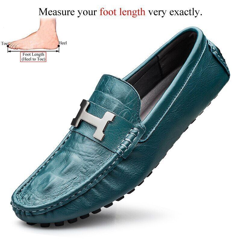 Loafers Men Shoes Leather Shoes Men's Moccasins Mocassin Slip-ons Loafer