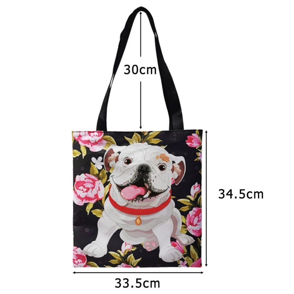 Handbag Casual Tote Bag Shoulder Purse Travelling Storage Pouch Polyester Print