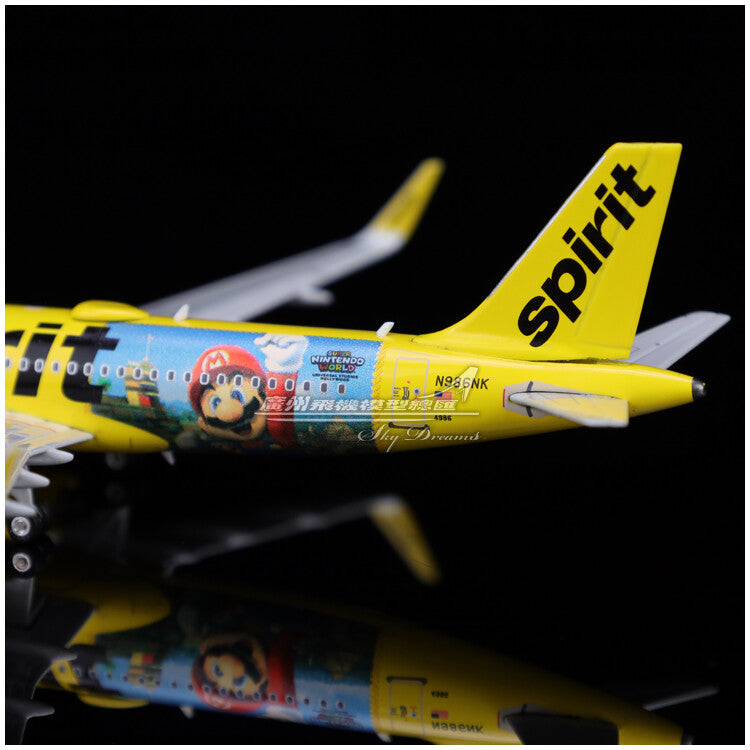 1:400 Phoenix Spirit AIRBUS A320neo Passenger Airplane Diecast Aircraft Model