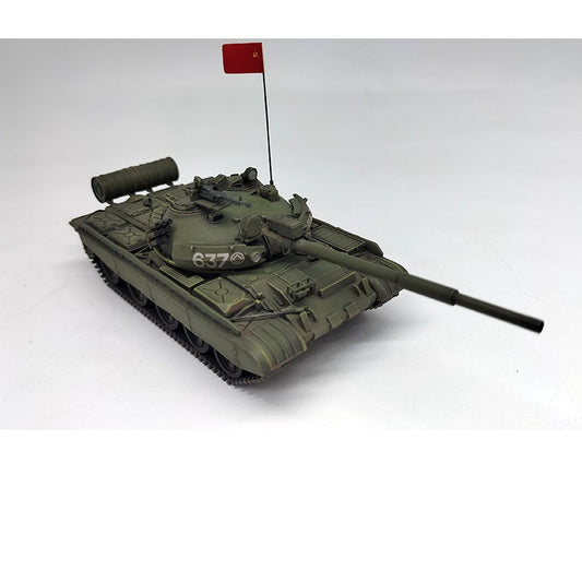 1/72 Soviet T62BDD main battle tank Far East Green Finished model