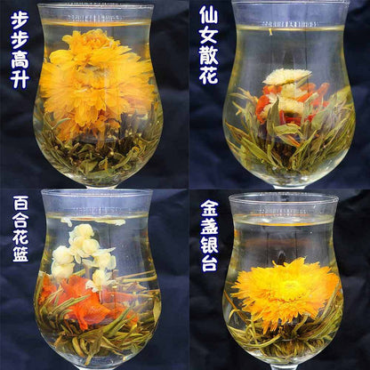 Flower Tea Herbal Crafts Flowers tea 130g 16 kinds of flower Handmade Blooming