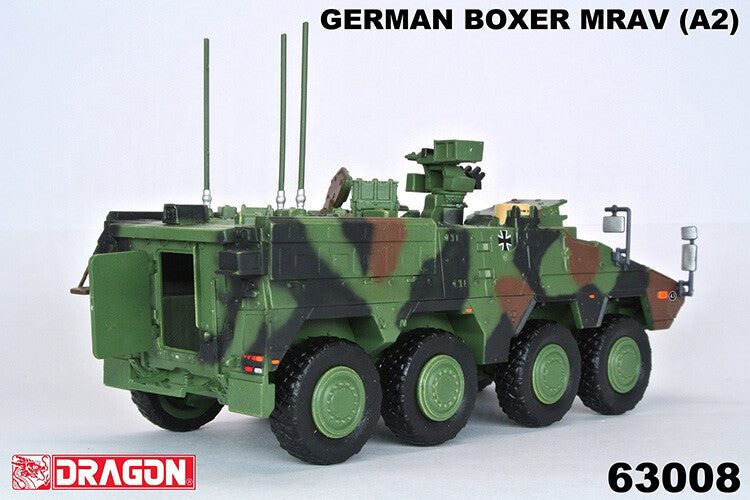 1/72 Modern German Boxer Dog Armored Vehicle A2 Model 63008 finished