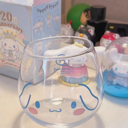 Hello Kitty Water Cup Milk Juice Beverage Cute Cartoon Girl