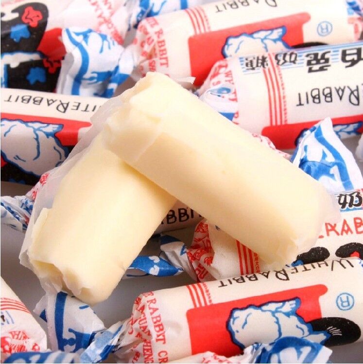 Milk Creamy Candy, White Rabbit Milky Hard Candy, Sweets Food, snack foods