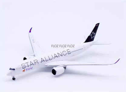 for JC Wings for Thai Airways for Airbus A350-900 HS-THQ Flaps down 1:400 model