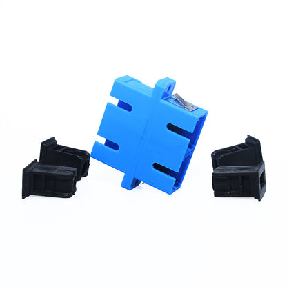 10pcs SC-SC Fiber Adapter Connector Duplex Coupler Fiber Flange Optical Coupler