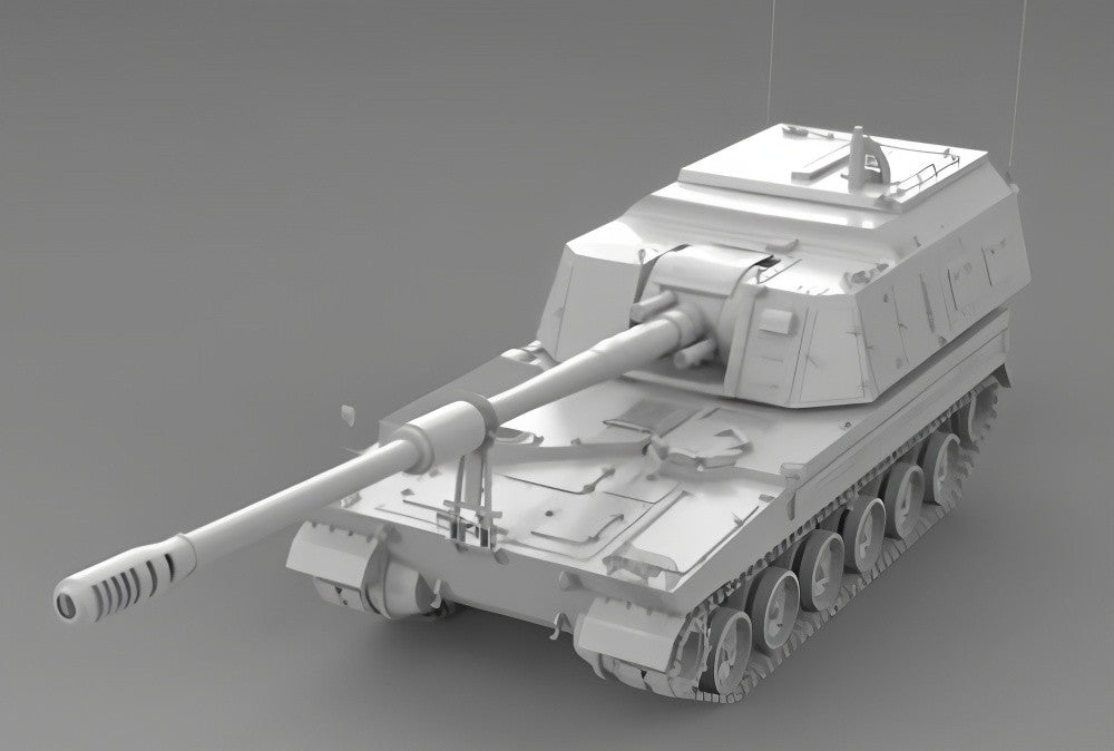 3D Printing 1/72 South Korean K9A2 artillery tank Unpainted