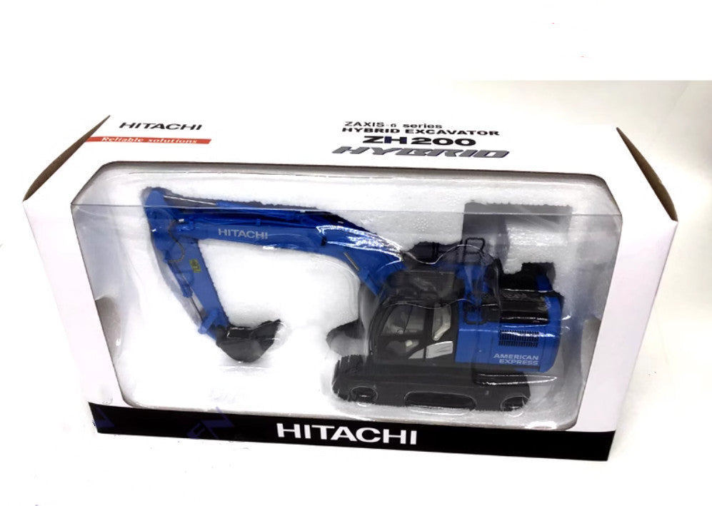 1:50 25CM ZX200-6 Hybrid Excavator Construction Machine Equipment Diecast Model