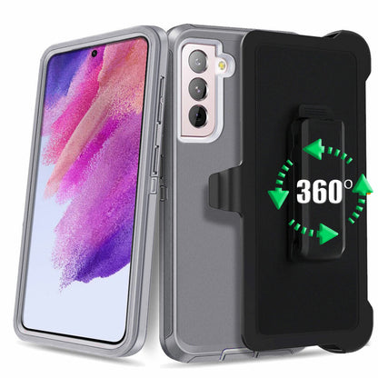 For Samsung Galaxy S21 FE 5G Belt Holster Case Hard Shockproof Cover / Accessory