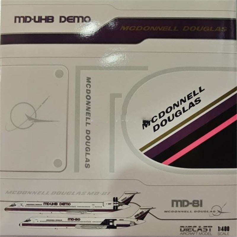 1:400 JC Wings McDonnell Douglas MD-80 N980DC Airplane Diecast Aircraft Model