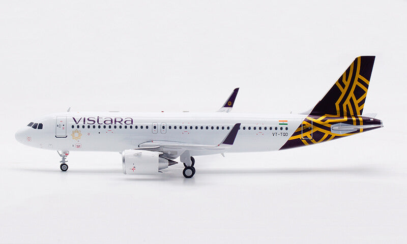 1:200 InFlight VISTARA AIRBUS A320NEO Passenger Airplane Diecast Aircraft Model
