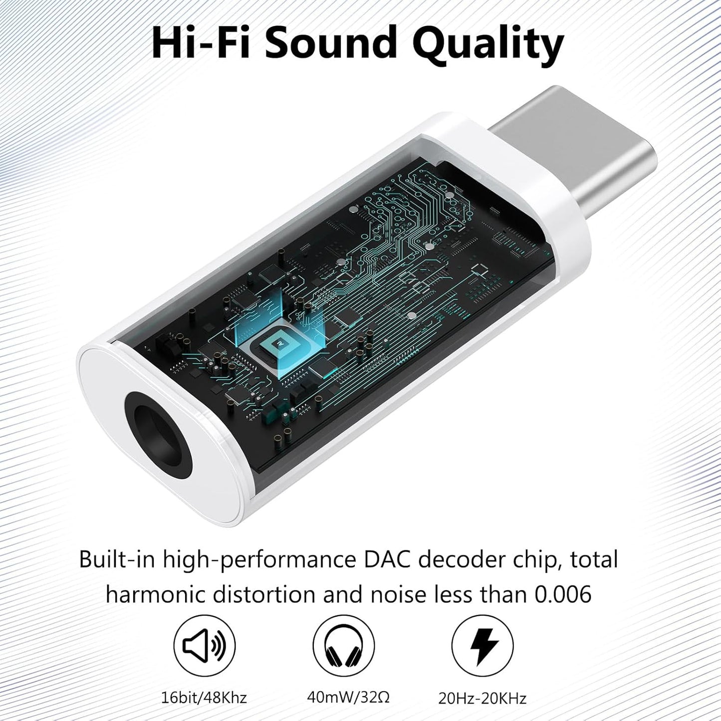 USB-C Type C Adapter Port to 3.5MM Aux Audio Jack Earphone Headphone Car Lot