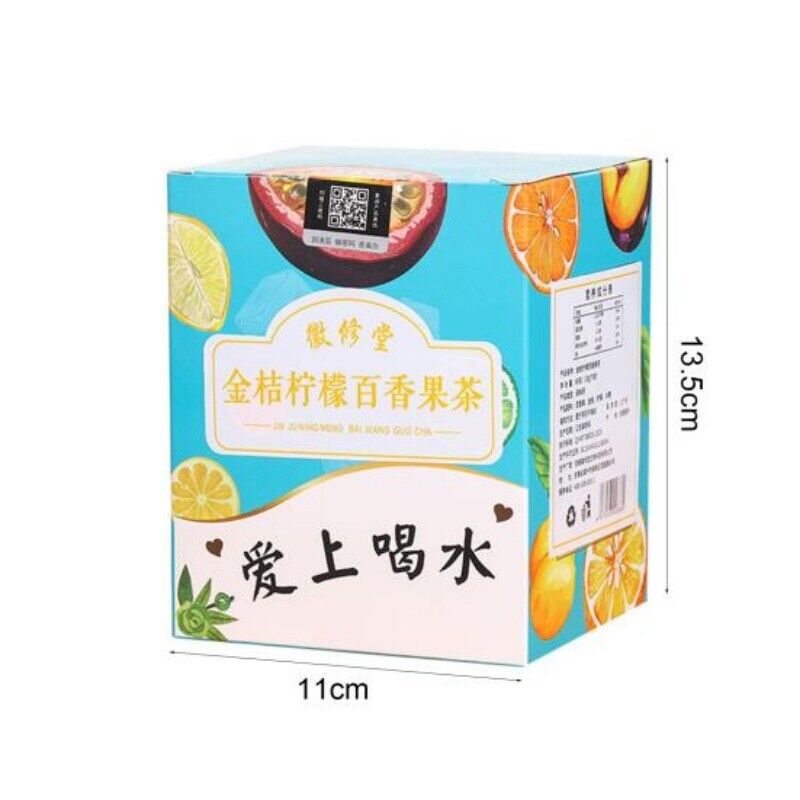 90g/Set Delicate Nourishing Fruit Tea Aromatic Passion Fruit Herbs Tea