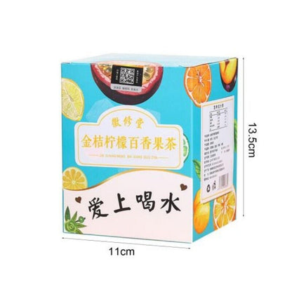90g/Set Delicate Nourishing Fruit Tea Aromatic Passion Fruit Herbs Tea