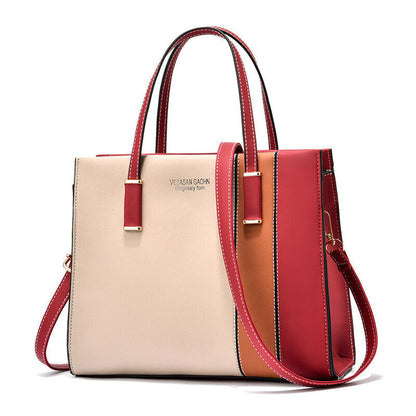 Women's Boston Bag Leather Crossbody Shoulder Bag Satchel Tote Handbags