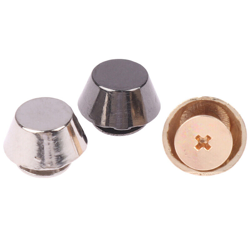 10sets Metal Bag Rivets For DIY Leather Studs Bag Wear Protection Rivets
