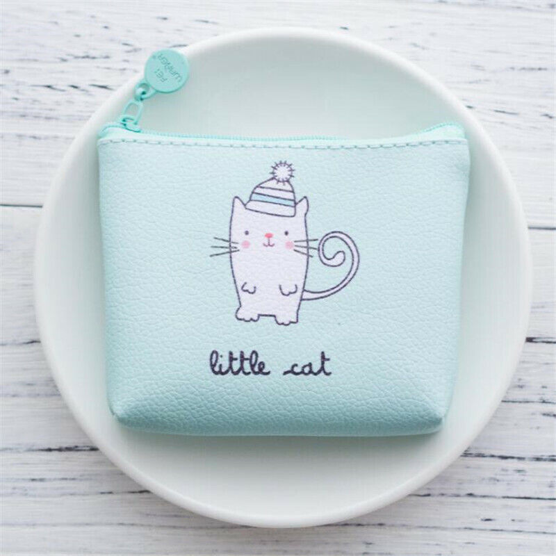 Women's Wallet Small Coin Pouch Bag Female Purse PU Leather Mini Money Key Card