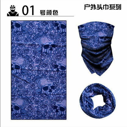 headband ice silk mask versatile riding hat sunscreen neck cover sport equipment