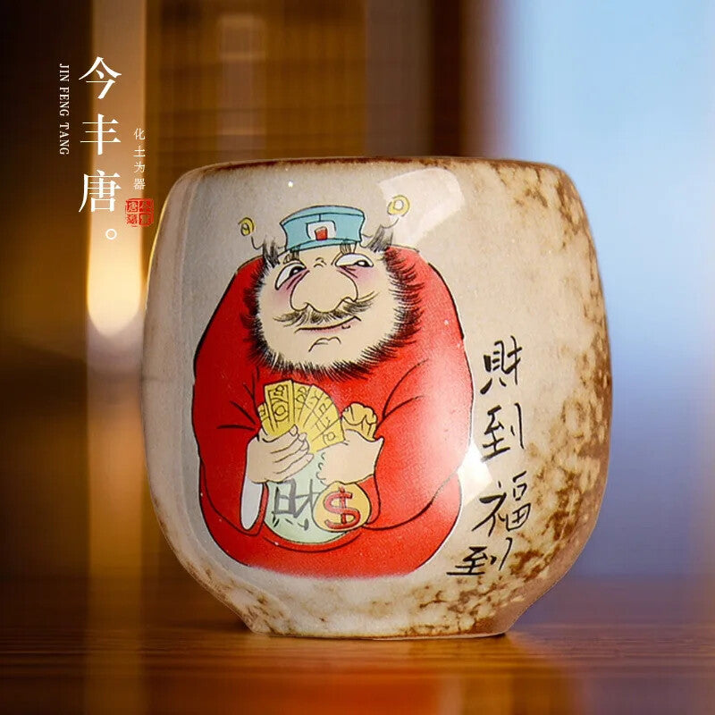 Ceramic Teacups Teaware Kungfu Teaset Home Decor Tea Cups Handmade
