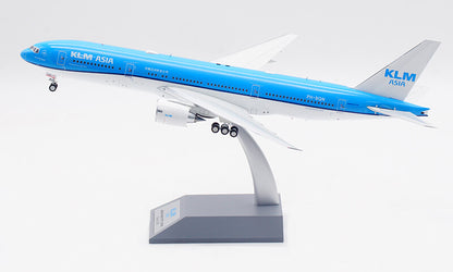 1:200 32CM InFlight KLM ASIA BOEING 777-200 Passenger Airplane Diecast Model