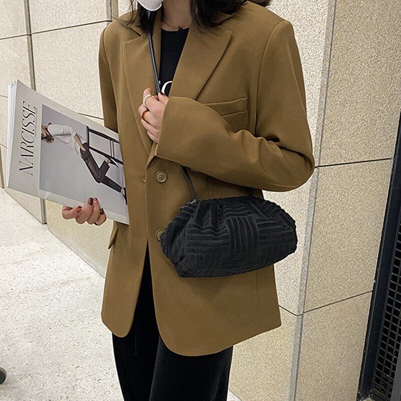 Nylon Single Shoulder Bag Fashion Cloud Bag Casual Handbag Messenger Bags Cover