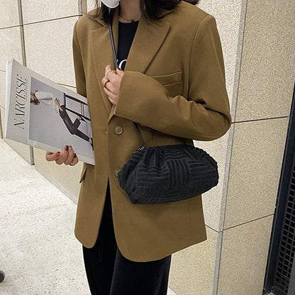Nylon Single Shoulder Bag Fashion Cloud Bag Casual Handbag Messenger Bags Cover